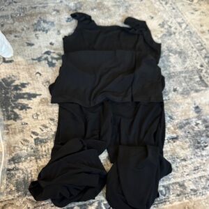 Elegant Black Women's Travel Separates from Sexy Modest - no wrinkle